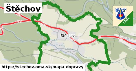 ikona Mapa dopravy mapa-dopravy v stechov
