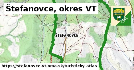 ikona Turistická mapa turisticky-atlas v stefanovce.vt