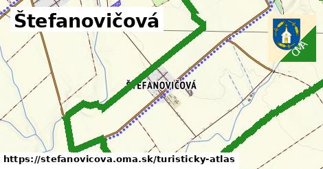 ikona Turistická mapa turisticky-atlas v stefanovicova