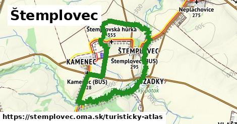 ikona Turistická mapa turisticky-atlas v stemplovec