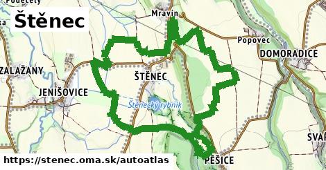 ikona Mapa autoatlas v stenec