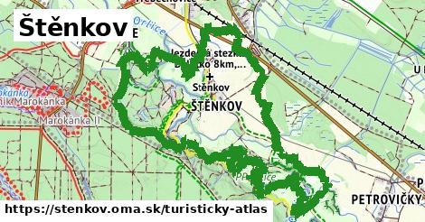 ikona Štěnkov: 0 m trás turisticky-atlas v stenkov