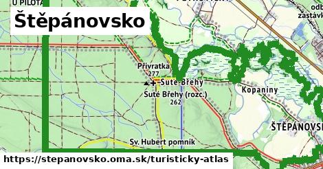 ikona Turistická mapa turisticky-atlas v stepanovsko