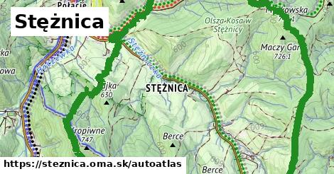 ikona Mapa autoatlas v steznica