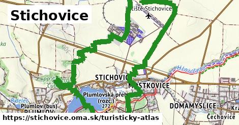 ikona Turistická mapa turisticky-atlas v stichovice