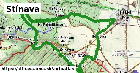 ikona Mapa autoatlas v stinava