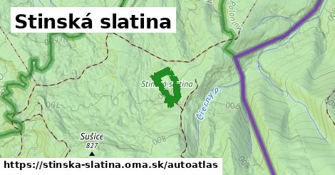 ikona Mapa autoatlas v stinska-slatina