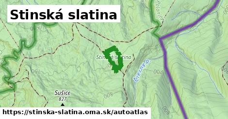 ikona Mapa autoatlas v stinska-slatina