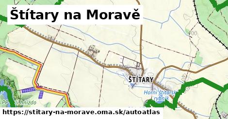 ikona Mapa autoatlas v stitary-na-morave