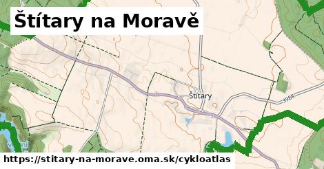 ikona Štítary na Moravě: 12,4 km trás cykloatlas v stitary-na-morave
