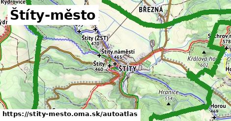 ikona Mapa autoatlas v stity-mesto