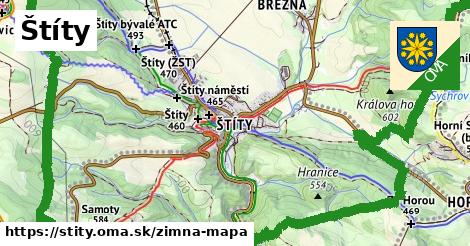 ikona Zimná mapa zimna-mapa v stity