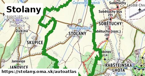 ikona Mapa autoatlas v stolany