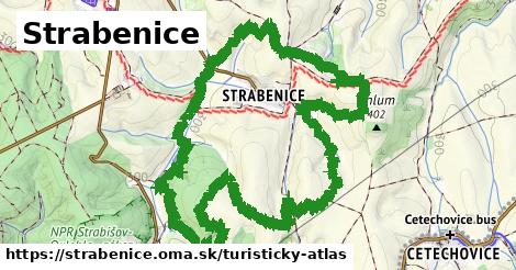 ikona Strabenice: 0 m trás turisticky-atlas v strabenice