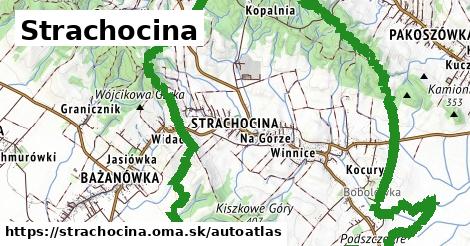 ikona Mapa autoatlas v strachocina