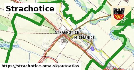 ikona Mapa autoatlas v strachotice