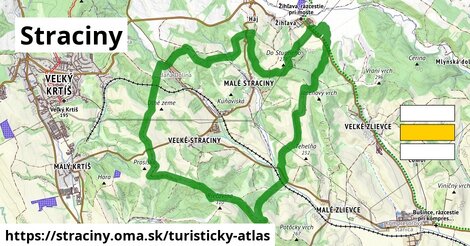 ikona Turistická mapa turisticky-atlas v straciny