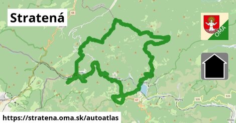 ikona Mapa autoatlas v stratena