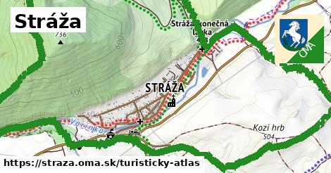 ikona Turistická mapa turisticky-atlas v straza