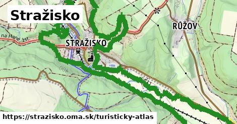 ikona Turistická mapa turisticky-atlas v strazisko