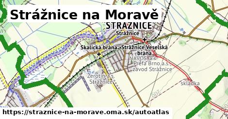 ikona Mapa autoatlas v straznice-na-morave