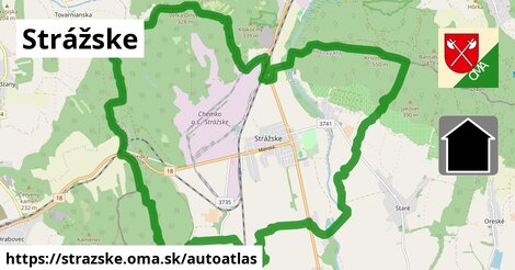 ikona Mapa autoatlas v strazske