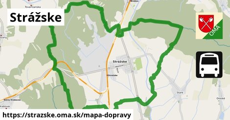 ikona Mapa dopravy mapa-dopravy v strazske