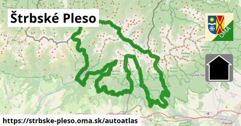 ikona Mapa autoatlas v strbske-pleso