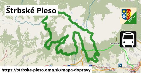 ikona Mapa dopravy mapa-dopravy v strbske-pleso