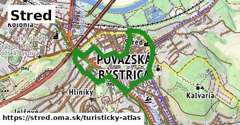 ikona Turistická mapa turisticky-atlas v stred