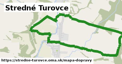 ikona Stredné Turovce: 0 m trás mapa-dopravy v stredne-turovce