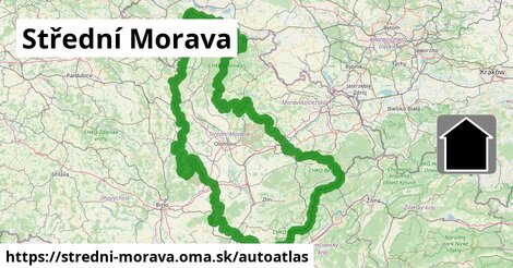 ulice v Střední Morava