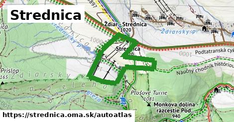 ikona Mapa autoatlas v strednica