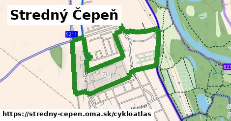 ikona Cyklo cykloatlas v stredny-cepen