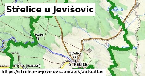 ikona Mapa autoatlas v strelice-u-jevisovic