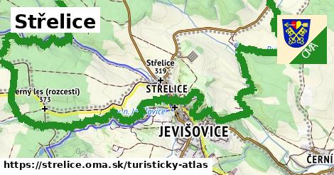 ikona Turistická mapa turisticky-atlas v strelice