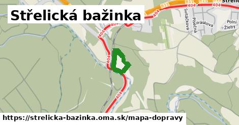 ikona Střelická bažinka: 0 m trás mapa-dopravy v strelicka-bazinka