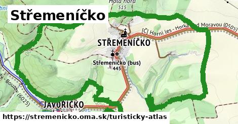 ikona Turistická mapa turisticky-atlas v stremenicko