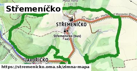 ikona Zimná mapa zimna-mapa v stremenicko