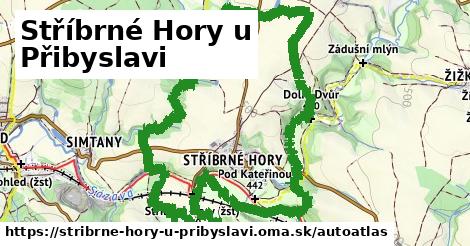 ikona Mapa autoatlas v stribrne-hory-u-pribyslavi