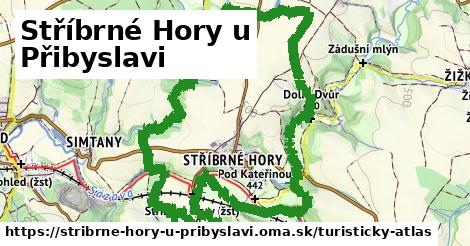 ikona Turistická mapa turisticky-atlas v stribrne-hory-u-pribyslavi