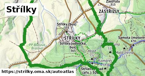 ikona Mapa autoatlas v strilky