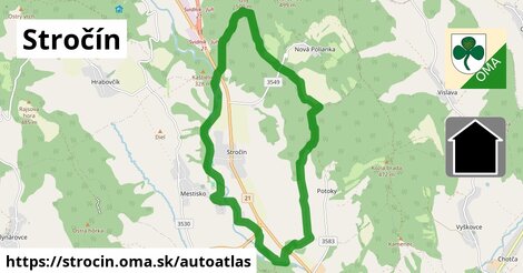 ikona Mapa autoatlas v strocin