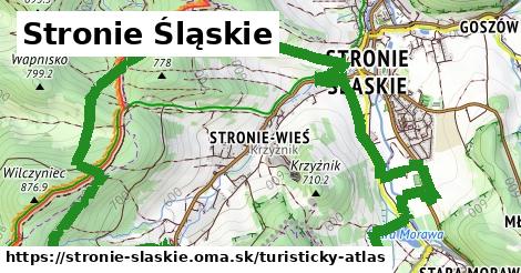 ikona Turistická mapa turisticky-atlas v stronie-slaskie