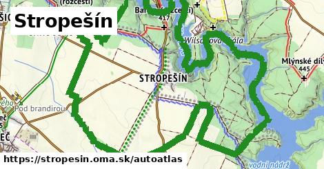 ikona Mapa autoatlas v stropesin