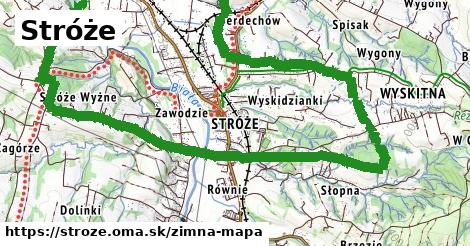 ikona Zimná mapa zimna-mapa v stroze