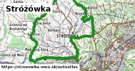 ikona Mapa autoatlas v strozowka