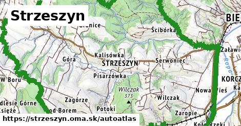 ikona Mapa autoatlas v strzeszyn