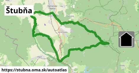 ikona Mapa autoatlas v stubna