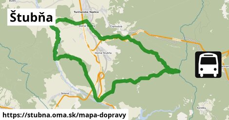 ikona Mapa dopravy mapa-dopravy v stubna